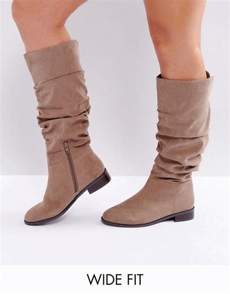 Discover Fashion Online Nude Boots Beige Boots Knee High Boots Over