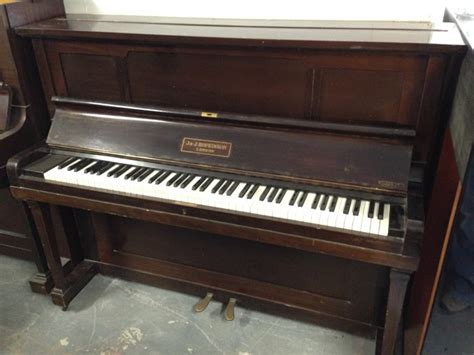 Traditional Hopkinson Second Hand Upright Piano Awaiting Restoration