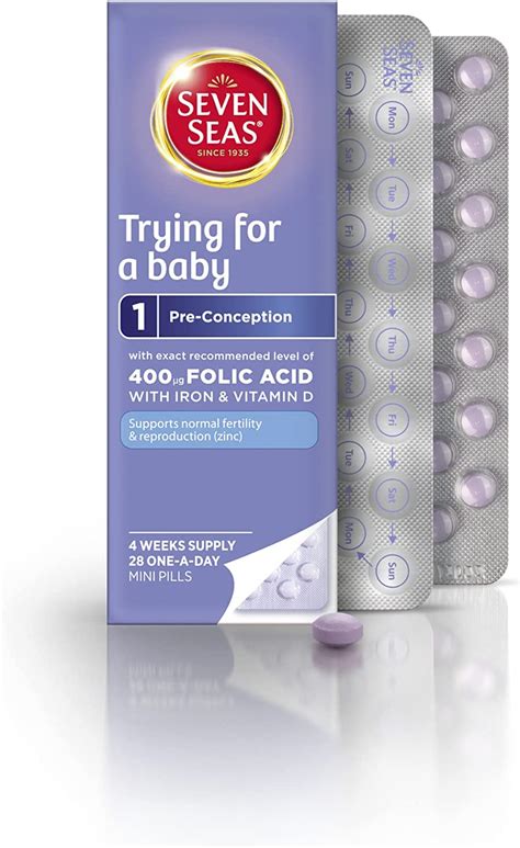 Seven Seas Trying For A Baby Tablets X28 To Conceive Conception