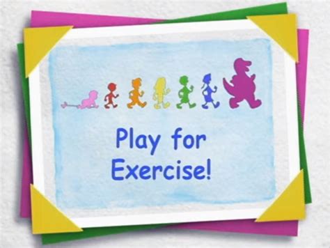 Play For Exercise Barney Wiki