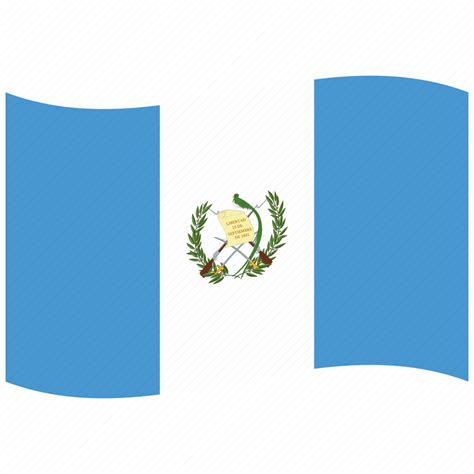 Guatemala Flag Gt State War Waving Flag Icon Download On Iconfinder
