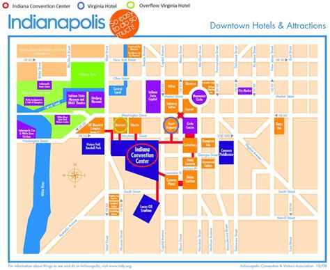 Downtown Indianapolis Indiana Hotel Map Get Latest Map Update