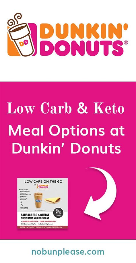 And lucky for you, the restaurant has a variety of great low carb options when it comes to coffee. Keto Dunkin' Menu: What to Order + Full Macro Info ...