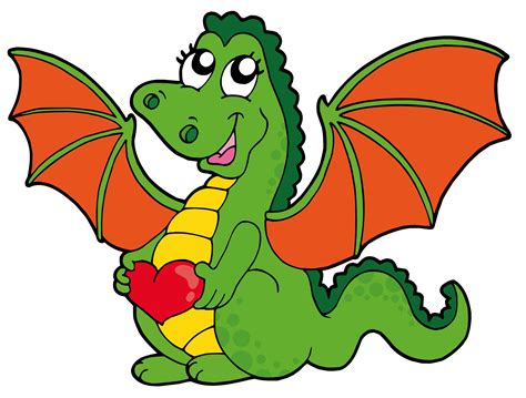 Cute Cartoon Dragon Clipart Best