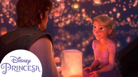 Finalmente Rapunzel V As Luzes Flutuantes Disney Princesa Youtube