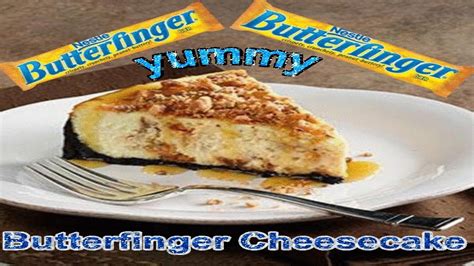 How To Make A Butterfinger Cheesecake Youtube