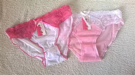 2 pair ladies teen girls see through lace knickers panties briefs xs s ebay