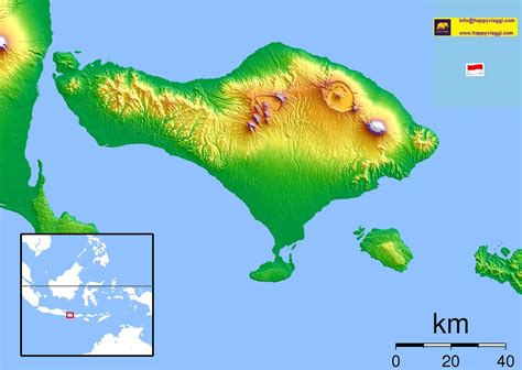 Isola Di Lombok Mappa Turistica E Carta Geografica Bank2home Com