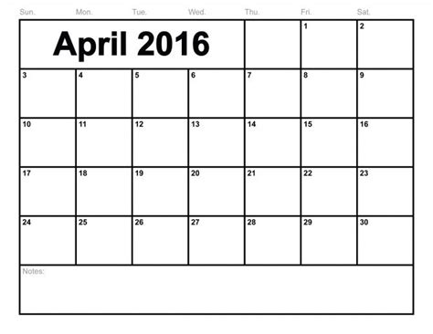 Free Download April 2016 Grunge Calendar Stock Photo Public Domain