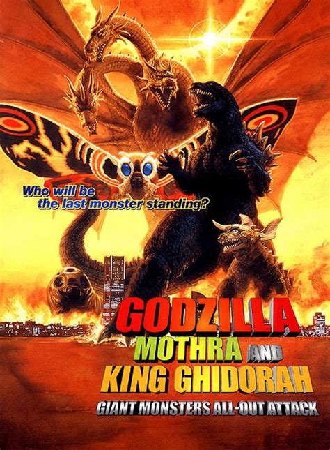 Dvd Godzilla Mothra E King Ghidorah O Ataque Dos Monstros R 1800