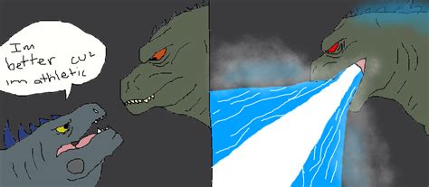 Godzilla Vs Zilla By Gmkmothafukas On Deviantart