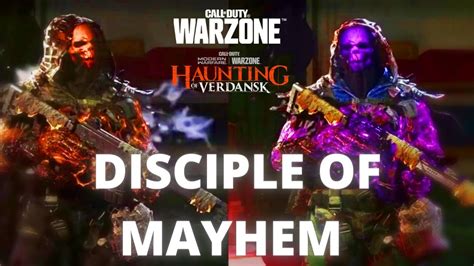 Disciple Of Mayhem Ultra Bundle Warzone Season 6 Call Of Duty Warzone