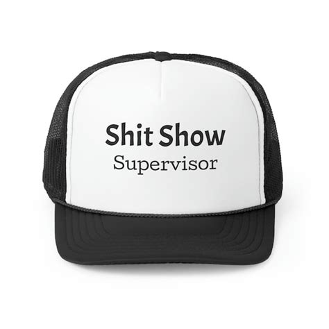 Shit Show Cap Etsy Canada