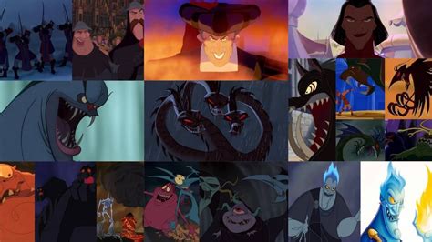 Defeat Of Complete Disney Villains Part 7 By Action Animation Hercules Hades Disneyvillains