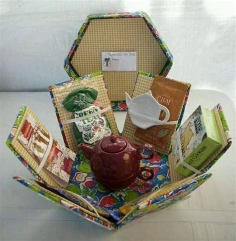 Tea book and accessory gift box set. esther wilson | Tea gift box, Tea gifts, Tea crafts