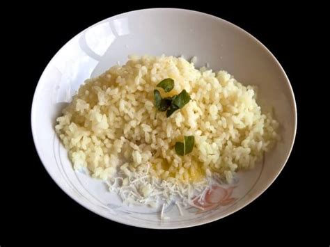 Cheesy Butter Rice Recipe