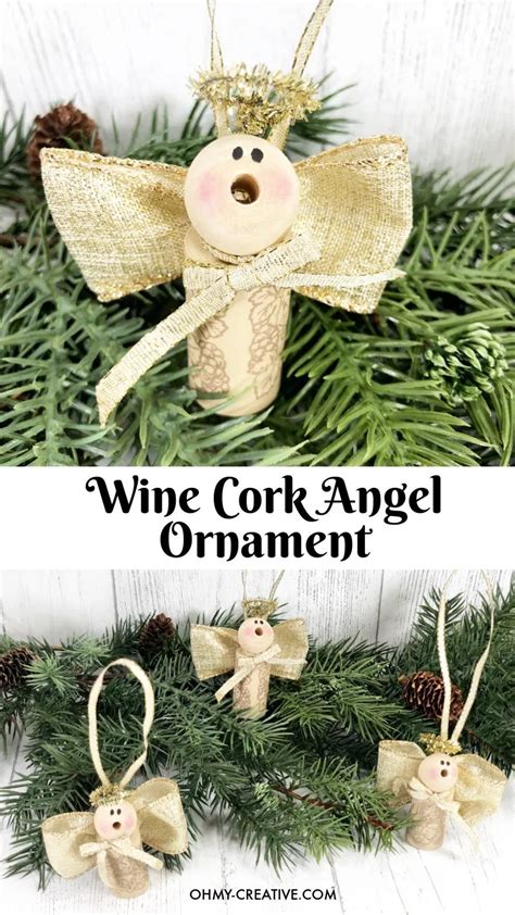 Diy Wine Cork Angels Wine Cork Crafts Handmade Angels Wine Cork