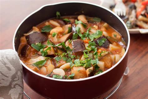 Greek Briami Recipe Vegetable Stew By Archanas Kitchen