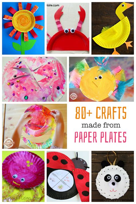 140 Paper Plate Crafts For Kids