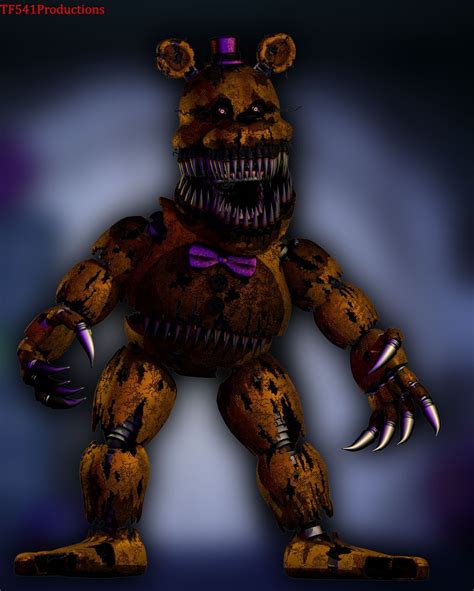Workshop Posters Nightmare Fredbear V3 By Tf541productions On