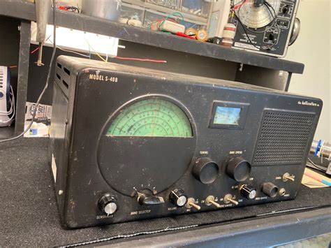 Vintage Hallicrafters Radio Model S 40b Ham Radio Shortwave Receiver