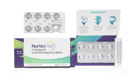 Biohavens Nurtec™ Odt Rimegepant 75mg Is Now Available In Us