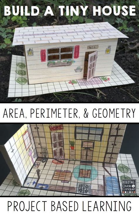 Build your own dream house math projects math math measurement. Build A Tiny House! Project Based Learning Activity, A PBL | Project based learning, Student ...