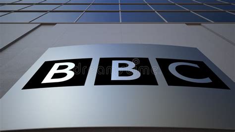 Outdoor Signage Board With British Broadcasting Corporation Bbc Logo