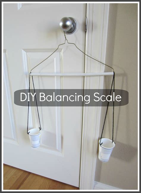 Diy Balance Scales For Toddlers And Preschoolers Artofit