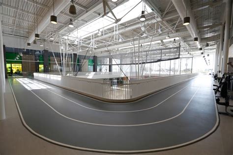 City Of Markham Cornell Community Centre Gym Interior Running