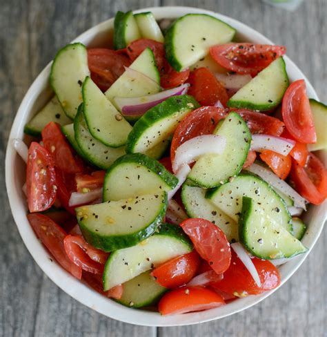 Easy Cucumber And Tomato Salad Perfect For Summer