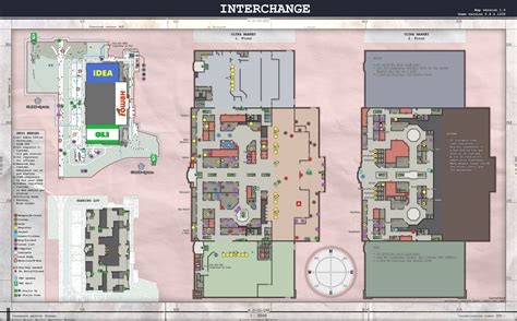 Escape From Tarkov 2023 Interchange Map Guide Extraction Points Keys