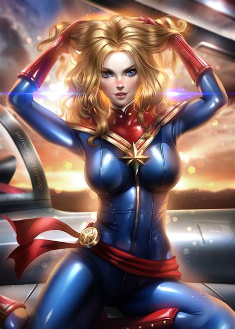 Carol Danvers By Ayyasap On Deviantart With Images Captain Marvel