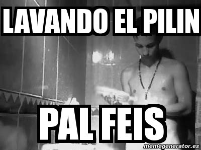 Meme Personalizado Lavando El Pilin Pal Feis 1439637