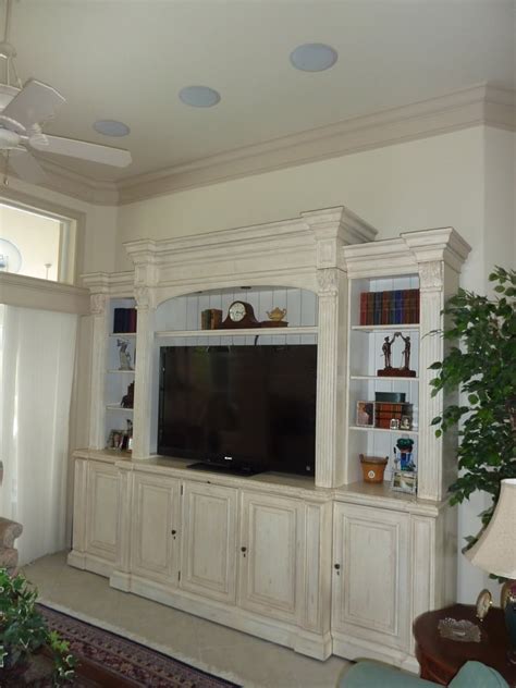 Ceiling speakers make a great addition to a home theater, particularly if you're looking for a more immersive sound experience. Custom TV cabinet with 60" Sony and 5.1 surround sound ...