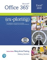 Exploring Microsoft Office Excel 2019 Comprehensive 1st Edition