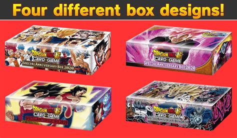 special anniversary box 2020 strategy dragon ball super card game