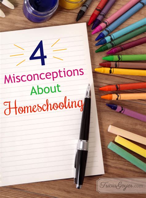 Misconceptions About Homeschooling Tricia Goyer