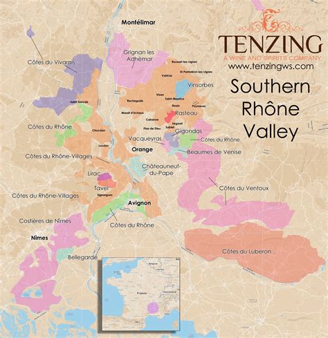 Southern Rhone Map Wine Map Wine Region Map Wine