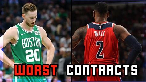 The Top 5 Worst Contracts In The Nba Right Now Youtube