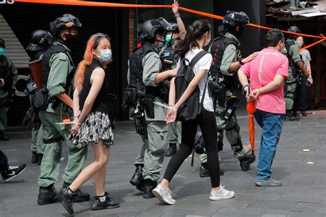 Hongkong Krise EU Staaten beschließen gemeinsame Maßnahmen gegen China