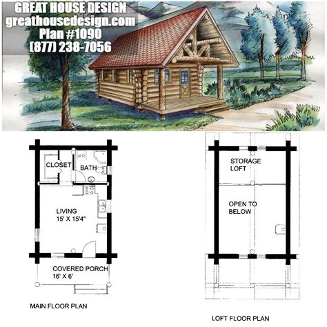 Small Log Cabin Floor Plans With Loft Awaygerty