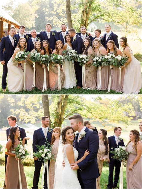 Ramble Creek Wedding Party Poses Bridal Party Photos Group Shots