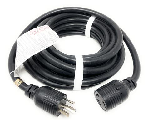 Nema L6 30p To L6 30r Extension Cord L6 30 Twist Lock Plug