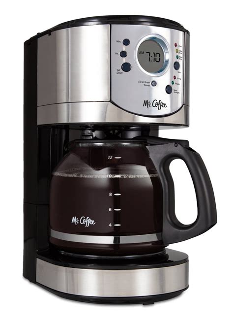 Mr Coffee 12 Cup Programmable Coffee Brewer With Brew Strength