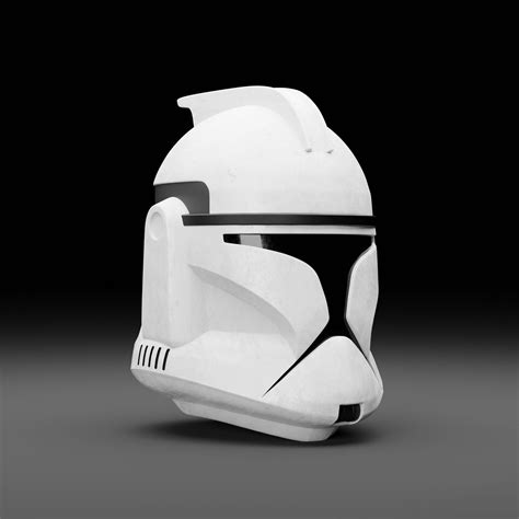 Clone Trooper Phase 1 Helmet 3d Headwear Models Blenderkit