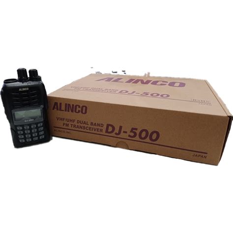 Alinco Dj 500 144mhz 430mhz Fm Dualband 5w Handheld Transceiver