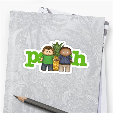 Psych Stickers By Mythicphoenix Redbubble