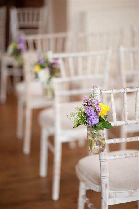 Pew Ends Flowers In Jars Wedding Directory Uk Wedding