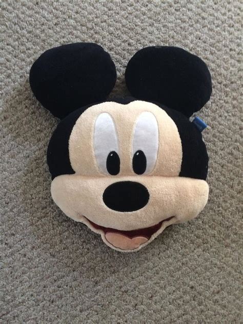 Mickey Mouse Head Pillow 1833800705